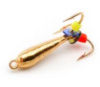 Мормышка Wolfram Черт d2,5 мм 0,5г классический гальваника Мормышка Wolfram Черт d2,5 мм 0,5г классический гальваника