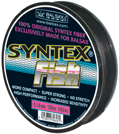 Плетеный шнур Balsax Syntex Fish 0.10-0.35мм 100м Плетеный шнур Balsax Syntex Fish 0.10-0.35мм 100м