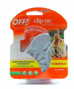 OFF Clip-On Прибор+см.картридж/комаров OFF Clip-On Прибор+см.картридж/комаров