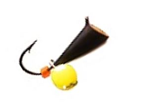 Мормышка Wolfram Конус d5,0 мм 2,0г с бусиной неон Мормышка Wolfram Конус d5,0 мм 2,0г с бусиной неон