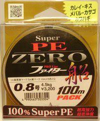 Плетеный шнур Yamatoyo Super Pe Zero Fighter 100м