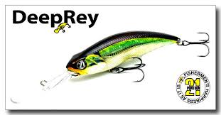 Воблер Pontoon 21 DeepRey 105F-DR, 105mm, 32.9g