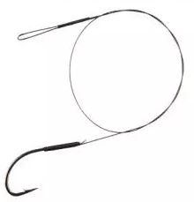 Поводок Mikado X-Plode (стальной с крючком/BROWN), 15/20/25cm, 10kg Поводок Mikado X-Plode (стальной с крючком/BROWN), 15/20/25cm, 10kg