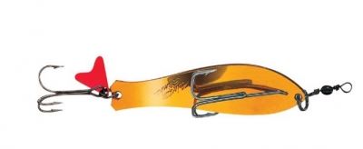 Блесна Dam FZ Heintz Spoon Silver/Gold 9см 28г