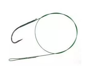 Поводок Mikado X-Plode (стальной с крючком/GREEN), 15/20/25cm, 10kg Поводок Mikado X-Plode (стальной с крючком/GREEN), 15/20/25cm, 10kg