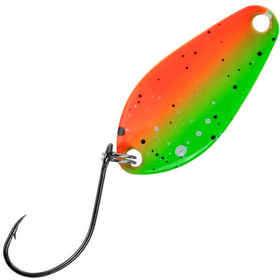 Блесна форелевая Premier Fishing Beetle S 2г (220, Оранжевый/Салатовый)