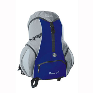 Рюкзак "Рок 30" серый/электрик блю N