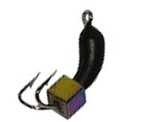 Мормышка Wolfram Коза d2,0 мм 0,3г уралка c кубиком Хамелеон Мормышка Wolfram Коза d2,0 мм 0,3г уралка c кубиком Хамелеон