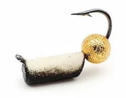 Мормышка Столбик d 2,5 мм (0,7гр) с фосфором + Мормышка Столбик d 2,5 мм (0,7гр) с фосфором +