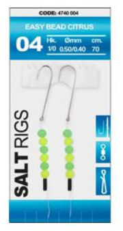 Система Spro Salt Rig Boat Flash Blade Silver, 0.70/0.40 mm, №1/0