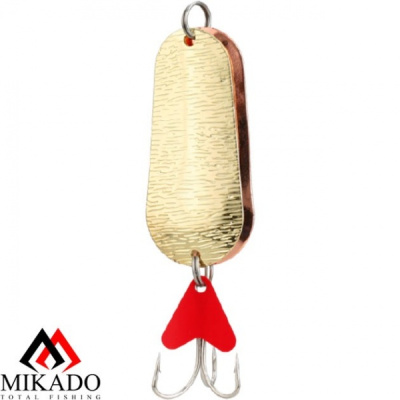 Блесна колеблющаяся Mikado Trython Double (Gold/Copper), №6, 24g, 6.5cm, (5шт/уп.)