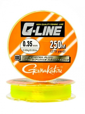 Леска GAMAKATSU G-Line TopCaster 0.24mm 5.4 kg 250m