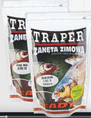 Прикормка Traper зимняя Ready Fish Mix 750г Прикормка Traper зимняя Ready Fish Mix 750г