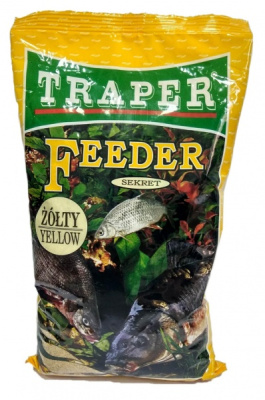 Прикормка Traper Sekret, 1kg, Feeder Zolty (желтый)  