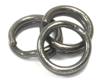 Кольцо заводное Gurza Split Ring ST BK №3