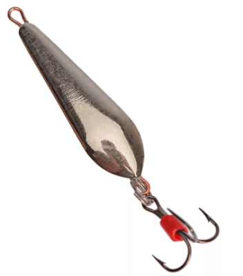 Блесна Пирс зимняя Окунёвая малая с подвесным тройником 2,5г Блесна Пирс зимняя Окунёвая малая с подвесным тройником 2,5г