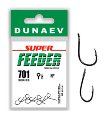 Крючок одинарный Dunaev Super Feeder 701 