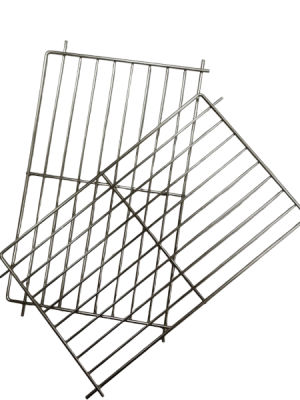 Комплект решеток Метиз к мангалу 290*345*290мм никель