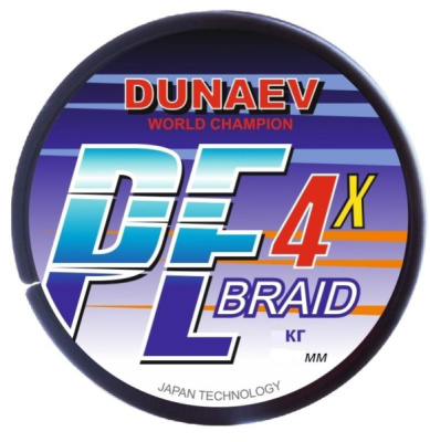 Плетеный шнур Dunaev Braid PE X4 150м