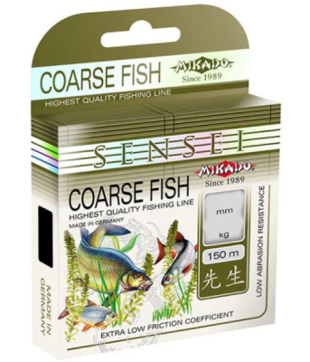 Леска Mikado Sensei Coarse Fish 150м Леска Mikado Sensei Coarse Fish 150м