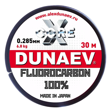 Леска Dunaev Fluorocarbon (0.285мм 30м)