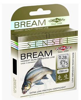 Леска Mikado Sensei Bream 150м (0.28mm)