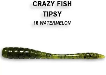Приманка силиконовая Crazy Fish Tipsy 2" 5см  (9-50-16-6)