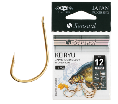 Крючок одинарный Mikado Sensual Keiryu G №12