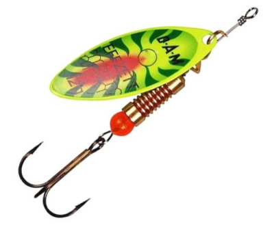 Блесна Dam FZ Predator Spinner Fire Shark №3 12г Блесна Dam FZ Predator Spinner Fire Shark №3 12г