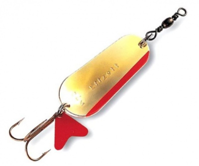 Блесна Dam FZ Standart Spoon Silver/Gold 45г Блесна Dam FZ Standart Spoon Silver/Gold 45г