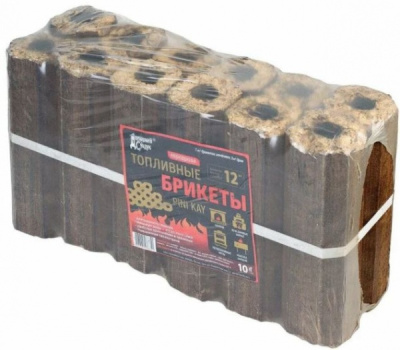 Евродрова - Брикеты Домашний сундук Pini-Kay 10кг Евродрова - Брикеты Домашний сундук Pini-Kay 10кг