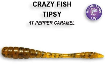Приманка силиконовая Crazy Fish Tipsy 2" 5см  (9-50-17-6)