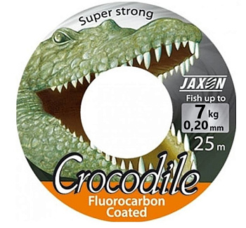 Леска Jaxon Crocodile Coated с флюорокарбоновым покрытием 25м (0.20mm)