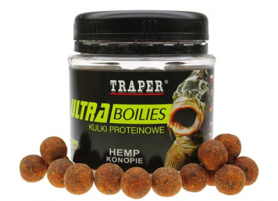 Бойлы Traper Ultra, 12mm, 100g, Konopie