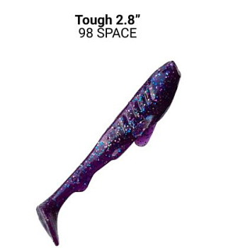 Приманка силиконовая Crazy Fish Tough 2.8" 7см  (59-70-98-6)