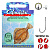 Крючок + поводок Gamakatsu BKS-Worm 36 Flatfish, 60cm, №6