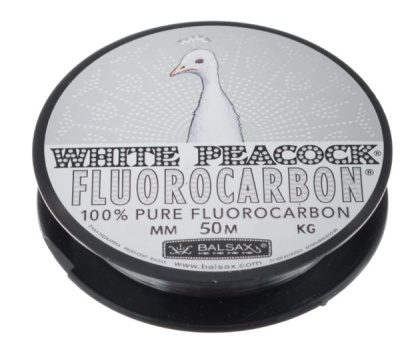 Леска Balsax Fluorocarbon White Peacock 50м