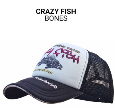 Кепка тракер Crazy Fish Bones 