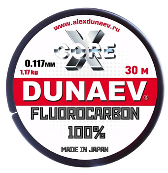 Леска Dunaev Fluorocarbon (0.117мм 30м)