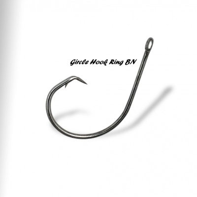 Крючок одинарный Gurza Сircle Ring BN №10 