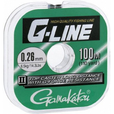 Леска GAMAKATSU G-Line TopCaster 0.24mm 5.4 kg 100m Леска GAMAKATSU G-Line TopCaster 0.24mm 5.4 kg 100m