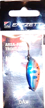 Блесна Dam FZ Pro Trout Spoon №7 3,2см 4,2г (Blue Red Smolt, UV)