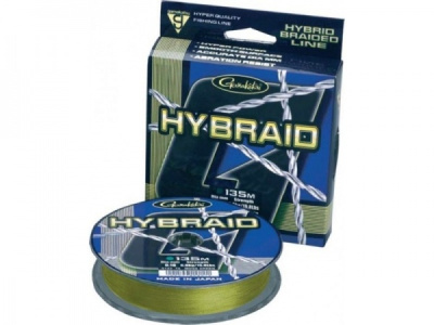 Плетеный шнур GAMAKATSU G-Hybrid Braided 0.16mm  4.5kg 135m Moss Green