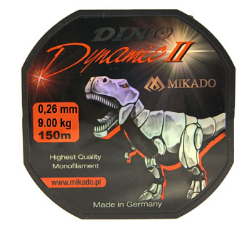 Леска Mikado Dino Dynamic II 150м (0.26mm)