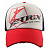 Бейсболка Zetrix Cap Red Beak/Nany Mesh синяя сетка с красным козырьком