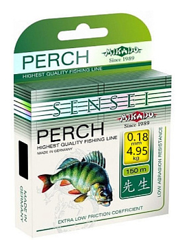 Леска Mikado Sensei Perch 150м (0.18mm)