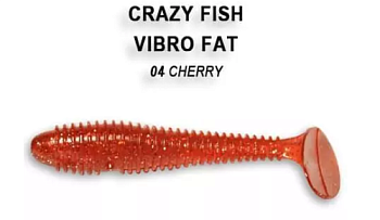 Приманка силиконовая Crazy Fish Vibro Fat 2.7" 7,1см  (1-71-4-6)