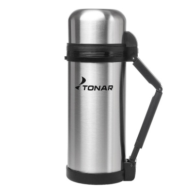 Термос Тонар 1,5л с дополнительной чашкой и ручкой