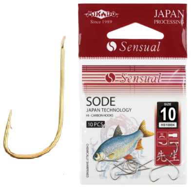 Крючок одинарный Mikado Sensual Sode G №10