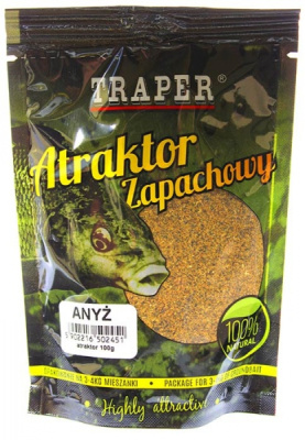 Добавка к прикормке Traper, Atraktor, 100g, Anyz  